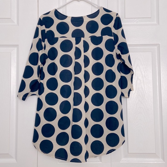 LATOy large polka dot blouse - Picture 2 of 7